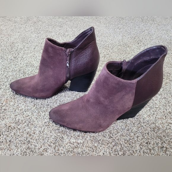 Crown Vintage Leather Suede ankle boots - Picture 2 of 6